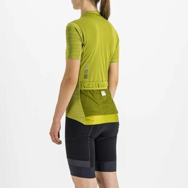 Sportful SUPERGIARA W JERSEY Dámsky cyklistický dres, zelená, veľkosť