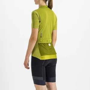 Sportful SUPERGIARA W JERSEY Dámsky cyklistický dres, zelená, veľkosť