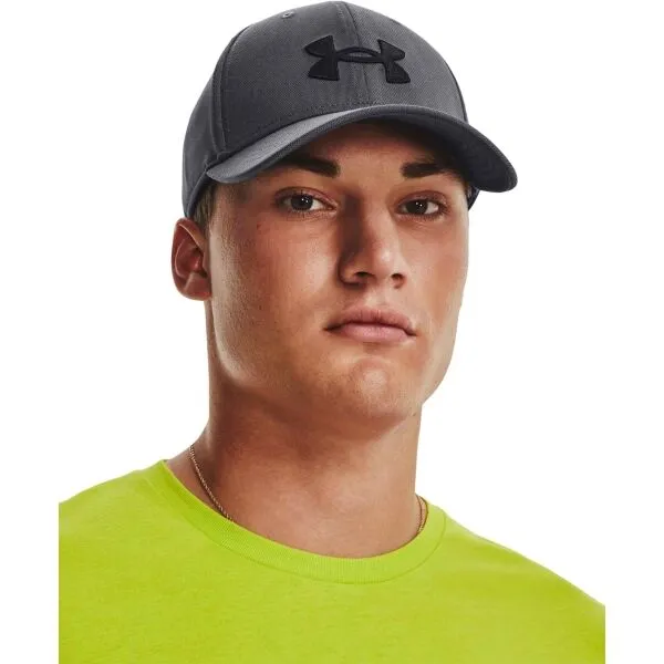 Šiltovka pánska Under Armour Blitzing Adjustable Cap - pitch gray/black