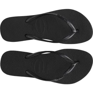 HAVAIANAS SLIM FLAT FORM Dámske žabky, čierna, veľkosť 43/44