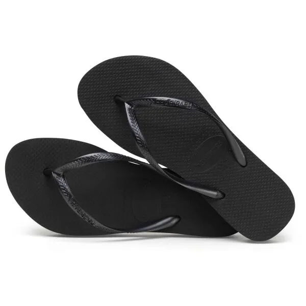 HAVAIANAS SLIM FLAT FORM Dámske žabky, čierna, veľkosť 43/44