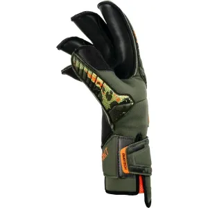 Reusch ATTRAKT DUO EVOLUTION ADAPTIVEFLEX Futbalové brankárske rukavice, tmavo zelená, veľkosť