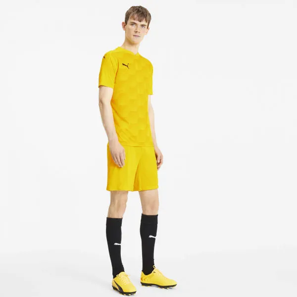 Puma TEAMFINAL 21 GRAPHIC JERSEY Pánske športové tričko, žltá, veľkosť