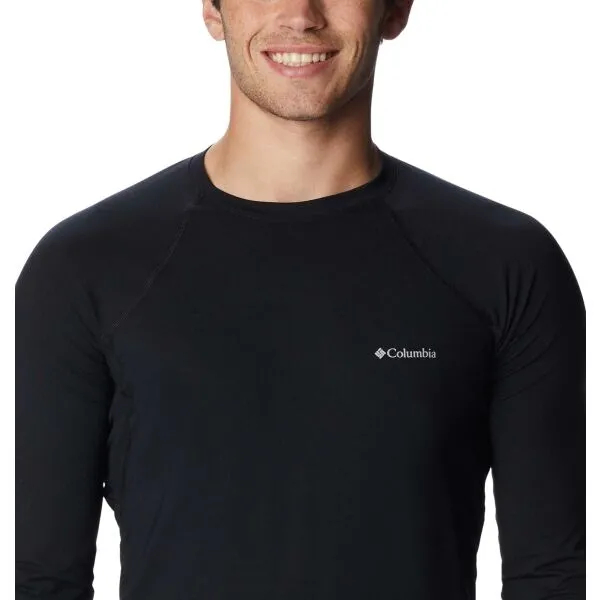 Columbia MIDWEIGHT STRETCH LONG SLEEVE TOP Pánske funkčné tričko, čierna, veľkosť