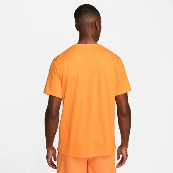 Nike DF RUN DVN MILER SS Pánske tričko, oranžová, veľkosť
