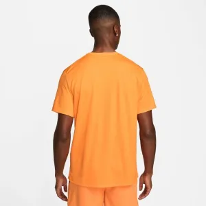 Nike DF RUN DVN MILER SS Pánske tričko, oranžová, veľkosť