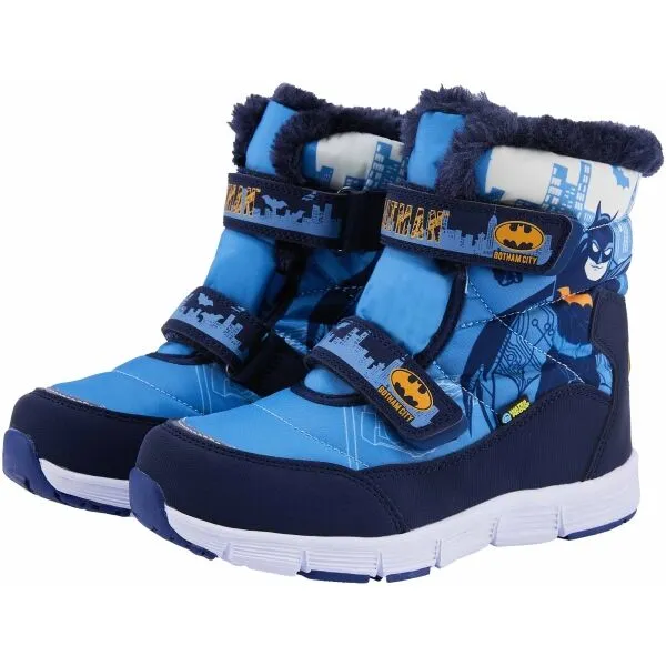 Warner Bros CHILLIN VELCRO BATMAN Detská zimná obuv, modrá, veľkosť