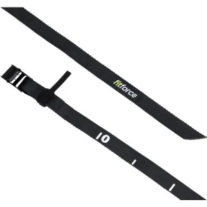 Fitforce GYM RING SET Drevené kruhy, čierna, veľkosť