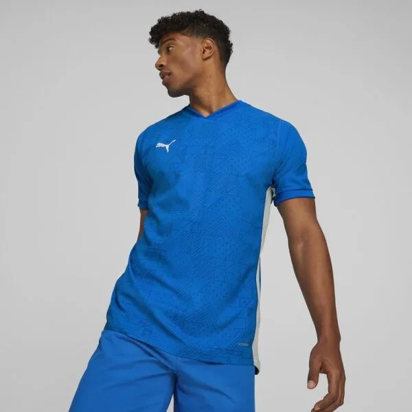 Puma TEAMCUP JERSEY Pánske futbalové tričko, modrá, veľkosť XXL