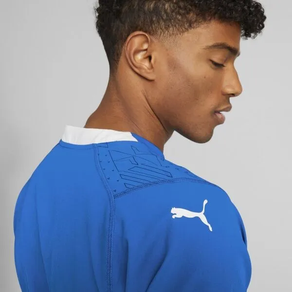 Puma TEAMCUP JERSEY Pánske futbalové tričko, modrá, veľkosť XXL