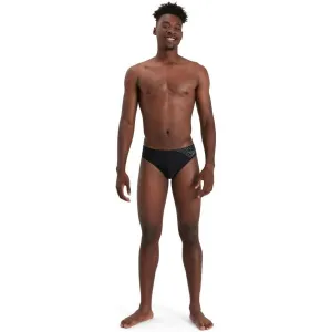 Speedo MEDLEY LOGO 7CM BRIEF Pánske plavky, čierna, veľkosť