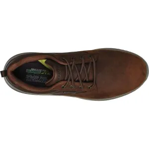 Skechers DELSON 3.0 - GLAVINE Pánska vychádzková obuv, hnedá, veľkosť