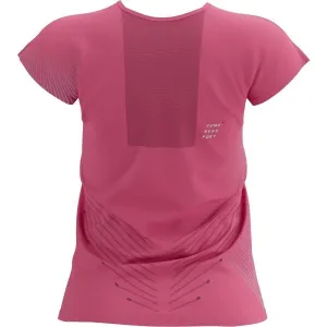 Compressport PERFORMANCE SS TSHIRT W Dámske bežecké tričko, ružová, veľkosť
