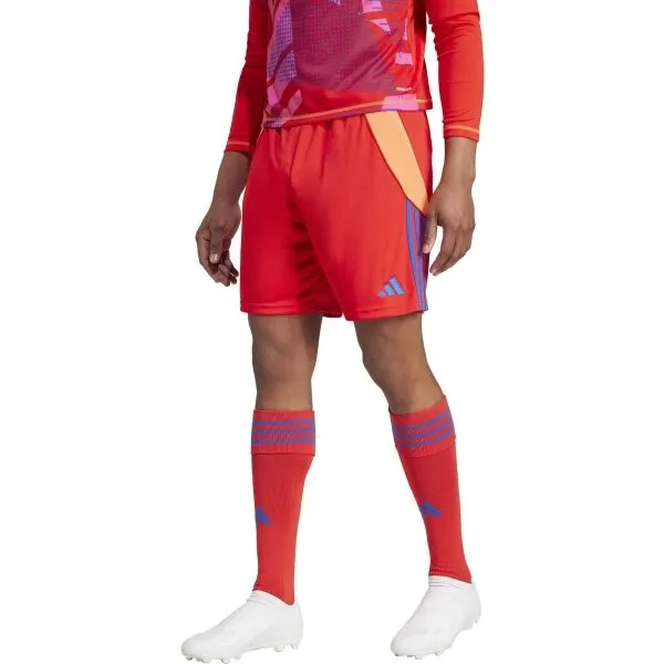 adidas TIRO 24 SHORTS Pánske futbalové kraťasy, červená, veľkosť