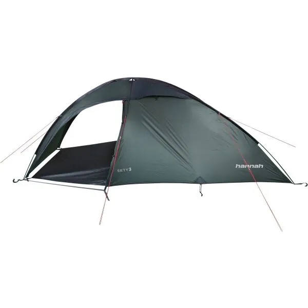 Hannah SETT 3 Outdoorový stan, tmavo zelená, veľkosť