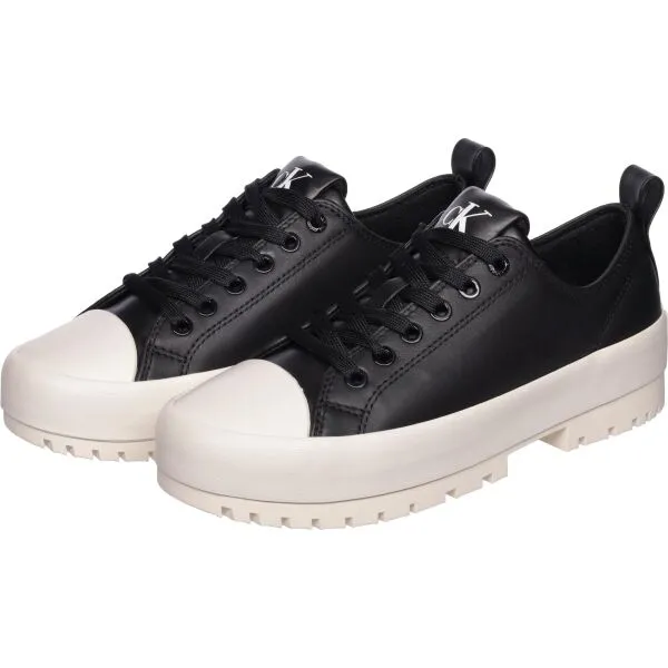Calvin Klein LUGGED HYBRID LOW NAPPA Dámska nízka obuv, čierna, veľkosť