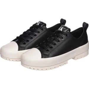 Calvin Klein LUGGED HYBRID LOW NAPPA Dámska nízka obuv, čierna, veľkosť