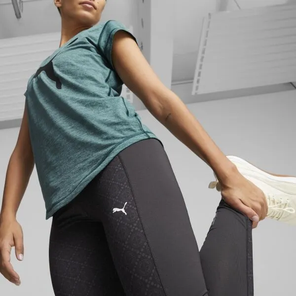 Puma TRAIN FAVORITES AOP HIGH WAIST 7/8 TIGHT Dámske legíny, čierna, veľkosť