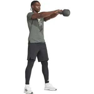 adidas TECHFIT COMPRESSION TRAINING LONG LEGGINGS Pánske športové legíny, tmavo sivá, veľkosť