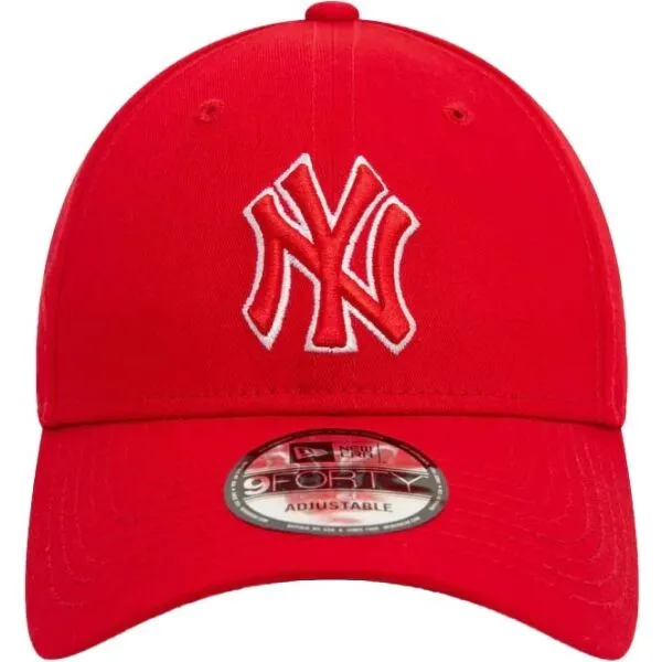 New Era TEAM OUTLINE NEW YORK YANKEES 9FORTY Šiltovka, červená, veľkosť UNI