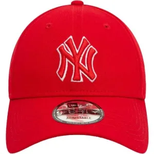New Era TEAM OUTLINE NEW YORK YANKEES 9FORTY Šiltovka, červená, veľkosť UNI