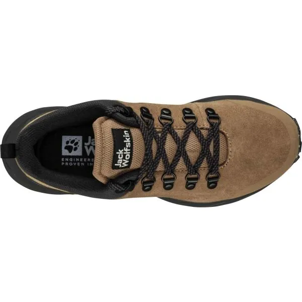 Jack Wolfskin TERRAVENTURE URBAN LOW W Dámska treková obuv, hnedá, veľkosť