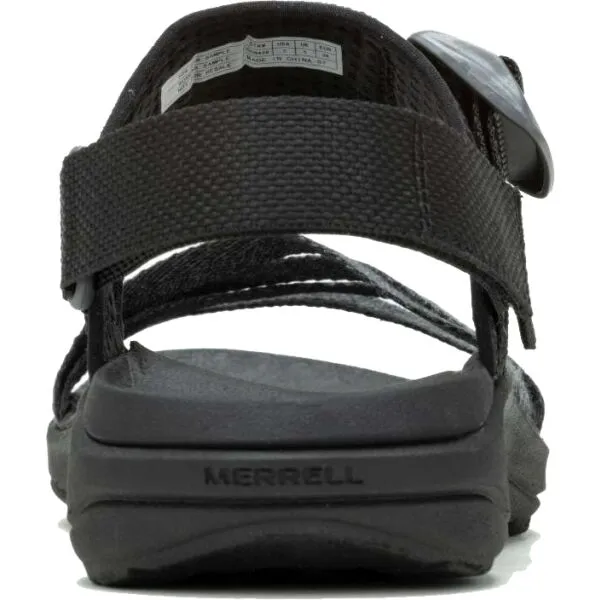 Merrell DISTRICT 4 BACKSTRAP Dámske outdooorové sandále, čierna, veľkosť 37