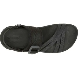 Merrell DISTRICT 4 BACKSTRAP Dámske outdooorové sandále, čierna, veľkosť 37