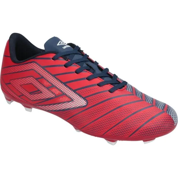Umbro VELOCITA ELIXIR LEAGUE FG Pánske kopačky, červená, veľkosť 42.5