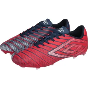 Umbro VELOCITA ELIXIR LEAGUE FG Pánske kopačky, červená, veľkosť 42.5