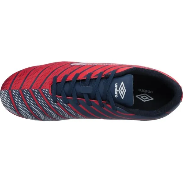 Umbro VELOCITA ELIXIR LEAGUE FG Pánske kopačky, červená, veľkosť 42.5