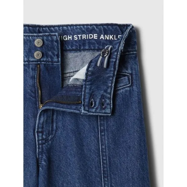 GAP HIGH STRIDE ANKLE Dievčenské džínsy, tmavo modrá, veľkosť