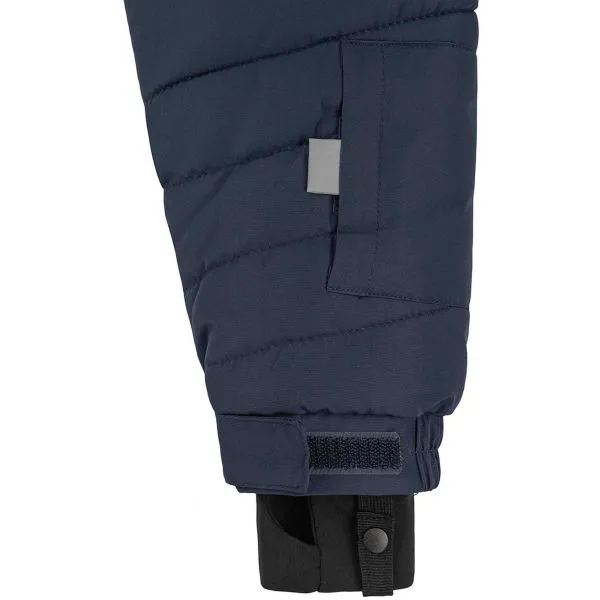 LOAP OKSA Detská lyžiarska bunda, tmavo modrá, veľkosť