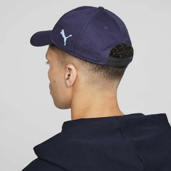 Puma MANCHESTER CITY FC ESSENTIALS CAP Šiltovka, modrá, veľkosť UNI