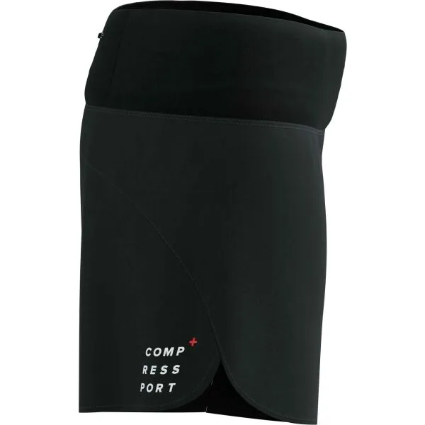 Compressport PERFORMANCE SHORT W Dámske bežecké šortky, čierna, veľkosť