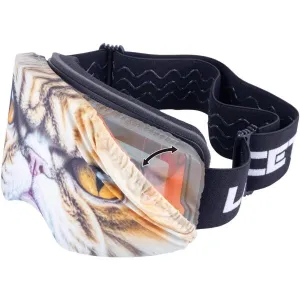 Laceto SKI GOGGLES COVER CAT Textilný obal na lyžiarske okuliare, mix, veľkosť