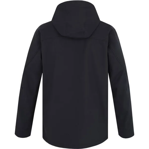 Hannah WANDER Pánska softshellová bunda s membránou, tmavo sivá, veľkosť