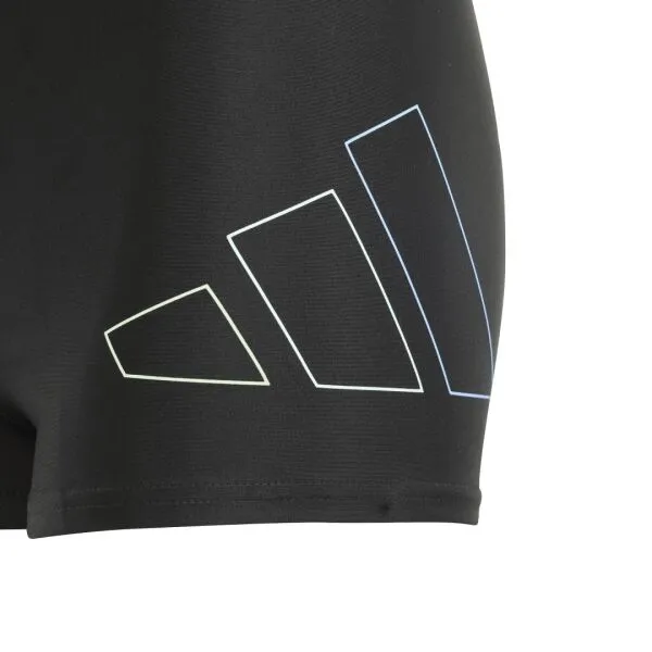 adidas BIG BARS Chlapčenské plavky, čierna, veľkosť