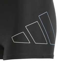 adidas BIG BARS Chlapčenské plavky, čierna, veľkosť