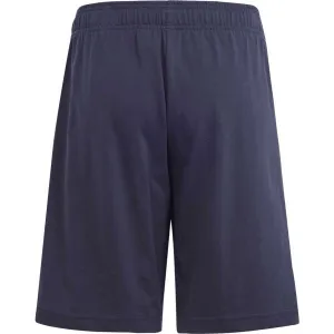 adidas ESSENTIALS BIG LOGO SHORT Detské šortky, tmavo modrá, veľkosť