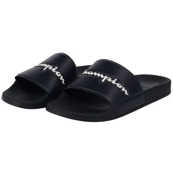 Champion SLIDE VARSITY Pánske šľapky, tmavo modrá, veľkosť 40