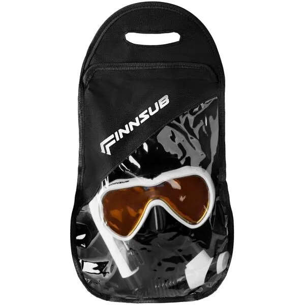 FINNSUB BRIGHT SET Potápačský set, biela, veľkosť
