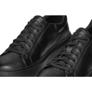 Black men's sneakers Geox Deiven - Men's