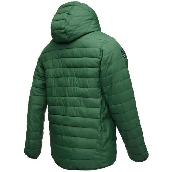 Quiksilver SCALY HOOD Pánska bunda, tmavo zelená, veľkosť
