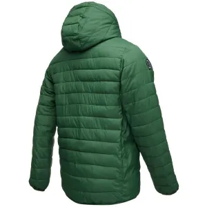Quiksilver SCALY HOOD Pánska bunda, tmavo zelená, veľkosť