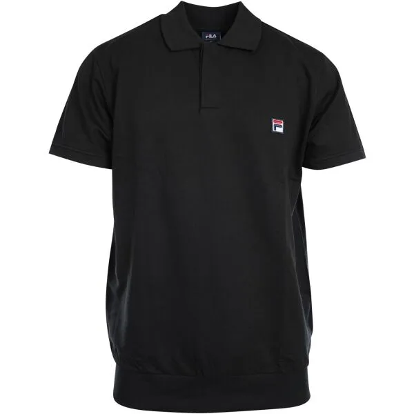 Fila SET SHORT SLEEVES T-SHIRT SHORT PANTS IN FRENCH TERRY Pánske pyžamo, čierna, veľkosť