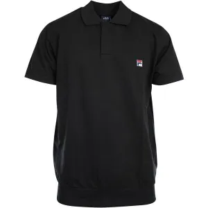 Fila SET SHORT SLEEVES T-SHIRT SHORT PANTS IN FRENCH TERRY Pánske pyžamo, čierna, veľkosť