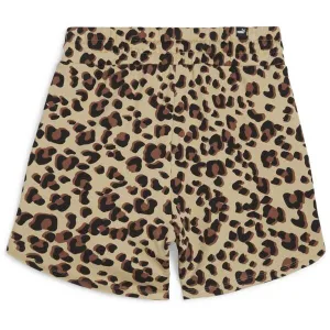 Puma ESSENTIALS+ ANIMAL 5 AOP SHORTS Dámske kraťasy, béžová, veľkosť