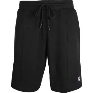 Fila SET SHORT SLEEVES T-SHIRT SHORT PANTS IN FRENCH TERRY Pánske pyžamo, čierna, veľkosť