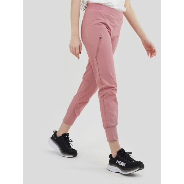 FUNDANGO SABANA ACTIVE PANTS Dámske outdoorové nohavice, ružová, veľkosť